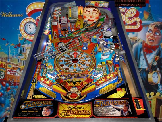funhouse pinball machine for sale
