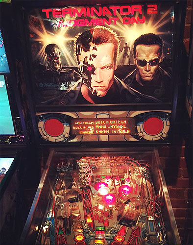 Terminator 2 Pinball Machine For Sale Williams #Terminator2pinball
