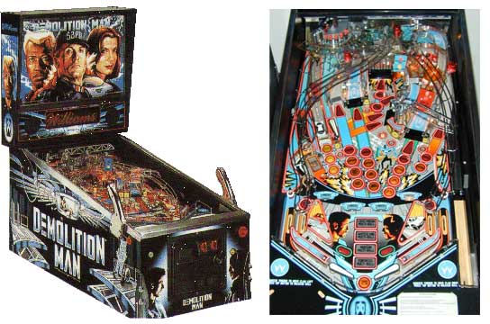 Demolition Man Pinball Machine For Sale