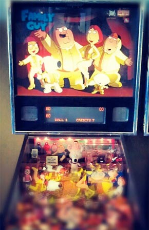 Family Guy Pinball Machine For Sale Stern 