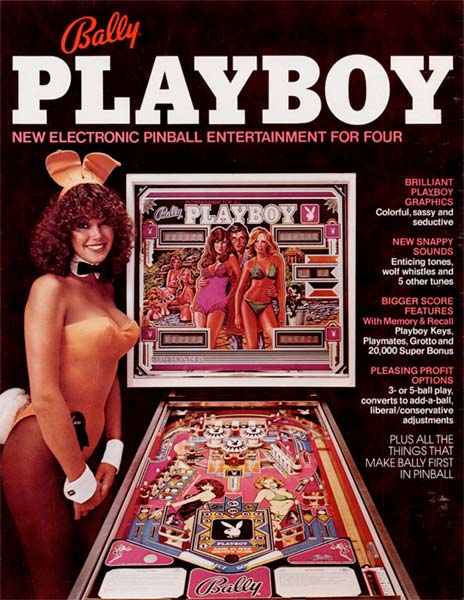 bally playboy pinball machine for sale
